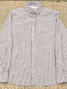 Carhartt WIP Work in Progress Duffield Striped Oxford Shirt Men's Size Small